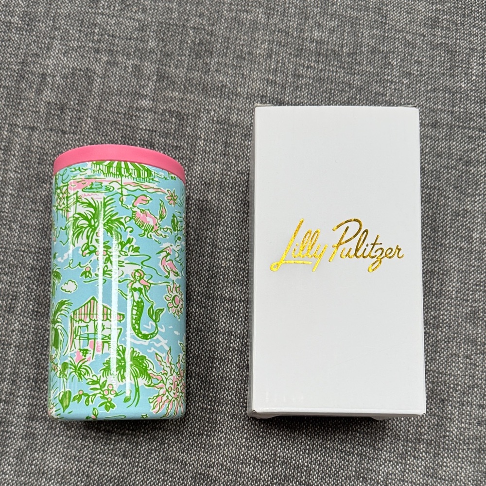 NWT Lilly Pulitzer insulated slim can tumbler